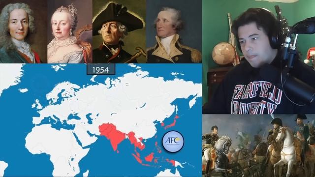 American Reacts The history of football - Summary on a Map смотреть онлайн