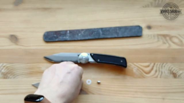 Нож Байкер от ООО "ПП Кизляр". Замена клинка и не только... смотреть онлайн