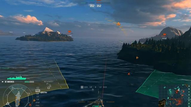Торпедная атака World of Warships смотреть онлайн