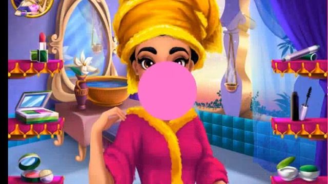 Disney Princess Jasmine Real Makeover Makeup And Dressup Games For Kids смотреть онлайн