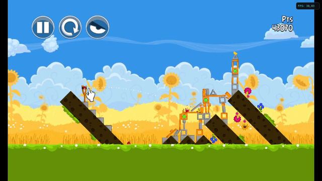 Angry Birds Seasons (Season 1) (Angry Birds Trilogy) de Wii con el emulador Dolphin. Parte 28 смотреть онлайн