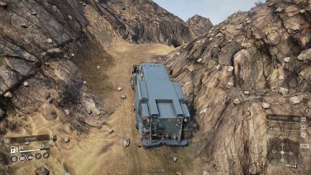 SnowRunner. Карта Mojave Desert.