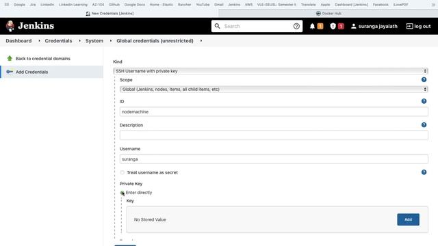 Build Docker Image Using Container From Remote Node(part 2) - SSH credentials in Jenkins смотреть онлайн