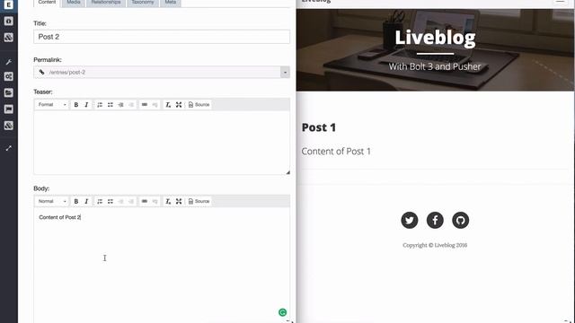 Bolt 3 + Pusher - Demo смотреть онлайн