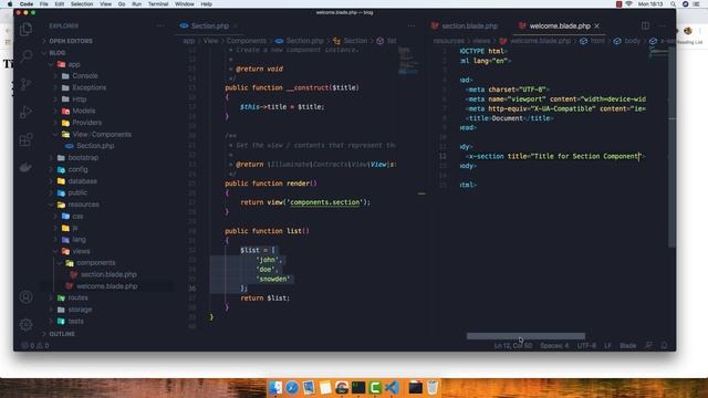 Laravel 8 Tutorial #21 Blade Component смотреть онлайн