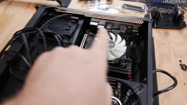 Building The Mini ITX Ryzen Gaming PC! смотреть онлайн