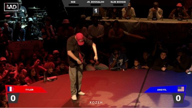 TYLER vs ANGYIL - Battle BAD 2022 - POPPING Top 16 смотреть онлайн