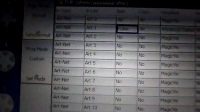 OLA Server(Rpi) as Artnet NODE under Chamsys MAgicQ (DMX512 over IP) смотреть онлайн