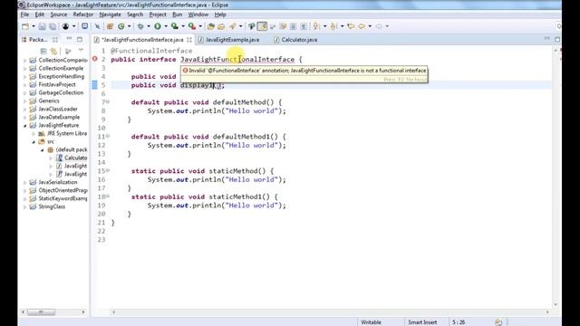 Functional Interface And Lambda Expression смотреть онлайн