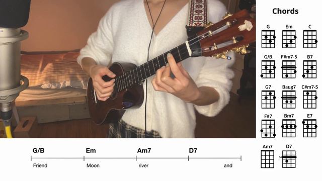 Moon River (Ukulele Cover) смотреть онлайн