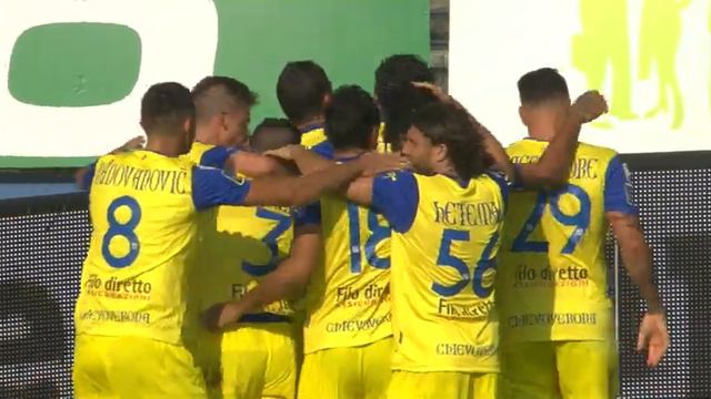 Il gol di Gamberini - Chievo - Lazio - 1-1 - Giornata 3 - Serie A TIM 2016/17 смотреть онлайн