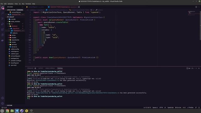 Curso NodeJS - Migrations #13 смотреть онлайн