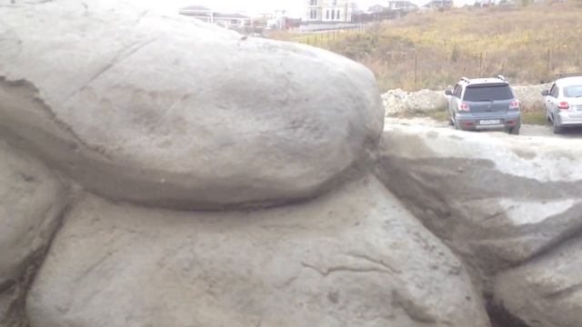 Водопад из Арт бетона, или как сделать камень. смотреть онлайн