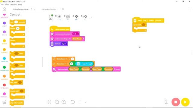 Spike Prime Proportional Programs Part 1: Gyro Straight смотреть онлайн