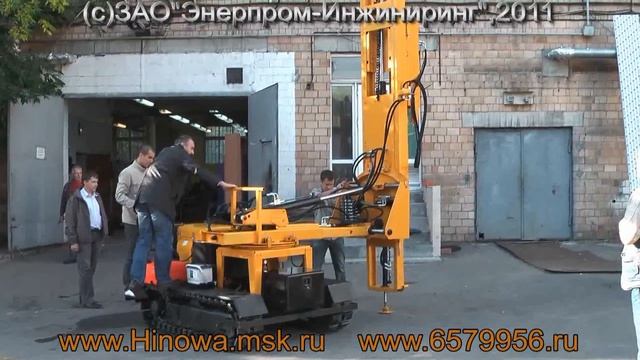 СВАЕБОЙНАЯ малогабаритная установка МСУ-800 смотреть онлайн