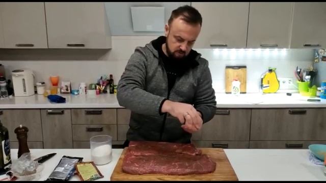 Стейк говядина на мангале на Рождество смотреть онлайн