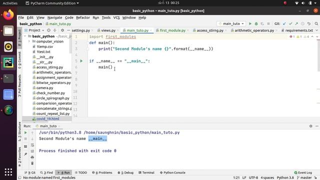 if __name__ == "__main__" : main() top level script #python #script смотреть онлайн