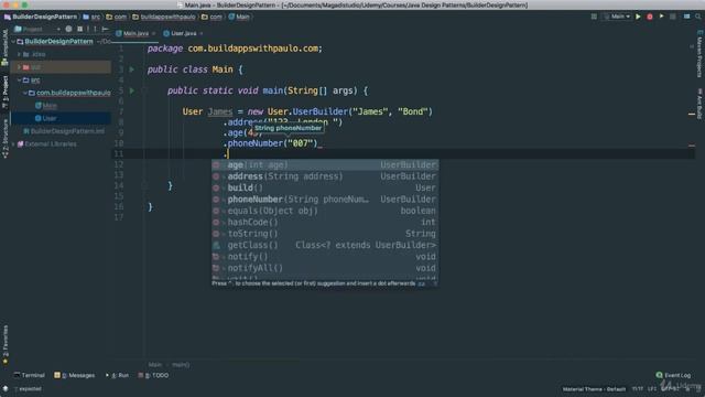 2 Builder Design Pattern Implementation смотреть онлайн