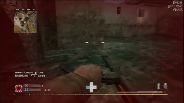 Call Of Duty World At War on the Wii (Castle gameplay) смотреть онлайн