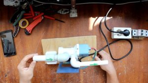 Лайфхак - Водяной насос из запчастей от стиральной машинки автомат