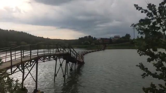 Гроза над Гуменкой в Бердске смотреть онлайн