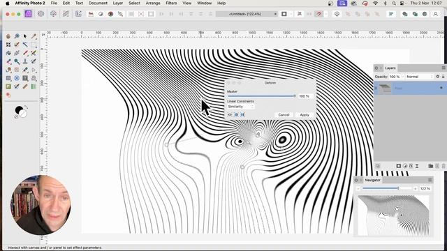 CREATE Diagonal Curved lines In Affinity Photo | Pattern Designs | 2.2 New | #affinityphoto смотреть онлайн