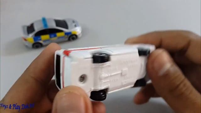 Tomica Toy Car | Mitsubishi Lancer Evolution X - Nissan NV350 Caravan Ambulance - [Car Toys p5] смотреть онлайн