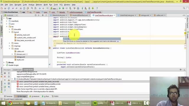 Curso Android Studio - Android.R Error смотреть онлайн