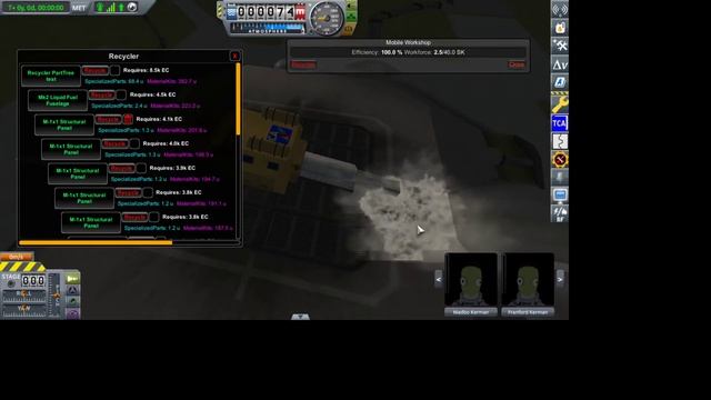Update of the Recycler window in Global Construction смотреть онлайн