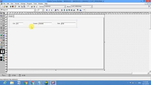 Create Tabbed Canvas in Oracle Forms 6i|D2K Tutorials|Technical Aashique смотреть онлайн