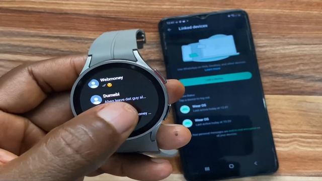Download Official WhatsApp For Galaxy Watch 4 and 5 смотреть онлайн