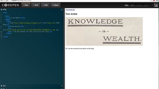 HTML 15 - Title attribute in Image tag смотреть онлайн