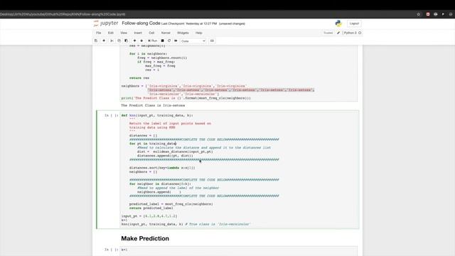 Entry-Level Machine Learning Project in Python: K Nearest Neighbor смотреть онлайн