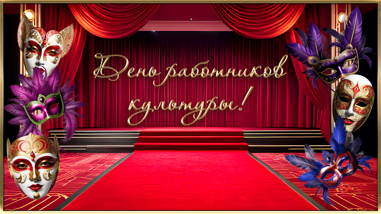 25 марта Поздравление с днем работника культуры. День работника культуры. Классное поздравление! смотреть онлайн