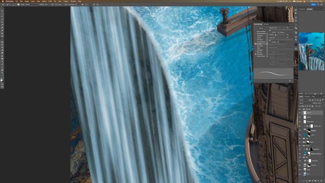 Create THE LAST STRONGHOLD in Photoshop | Photo manipulation speed art смотреть онлайн
