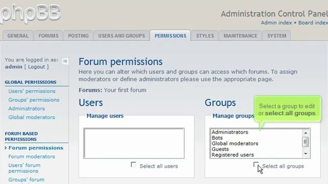 How to configure forum permissions in phpBB | FastDot Cloud Hosting смотреть онлайн