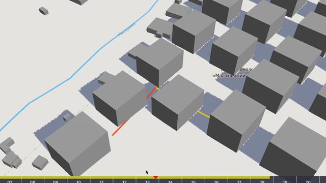 Инсоляция квартиры ЖК "Малаховский квартал" 1Б-3 смотреть онлайн