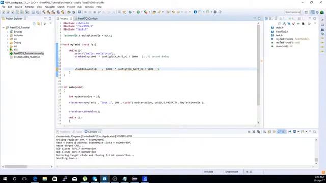 [DEPRECATED] 02 FreeRTOS delays смотреть онлайн