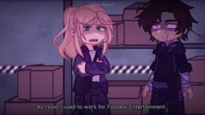 || Michael Afton meets GREGORY & VANESSA || Part 1/2 || FNAF || My AU || GL2 ||