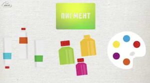 История появления и состав красок. Мультурок.