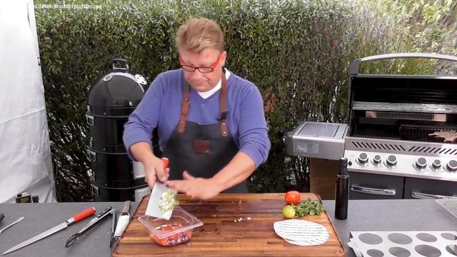 Garnelen perfekt gegrillt in der Taco Tüte #rummelgrilltv смотреть онлайн