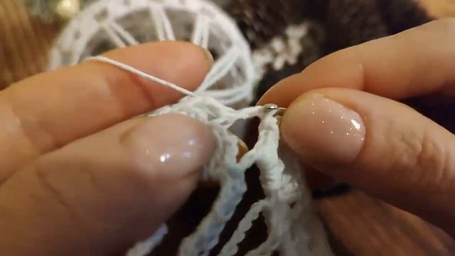 Новогодний ШАР крючком / Christmas BALL crochet смотреть онлайн