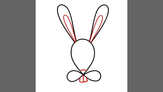 Drawing School: numbers/ Рисуем и изучаем цифры, как рисовать зайца. смотреть онлайн