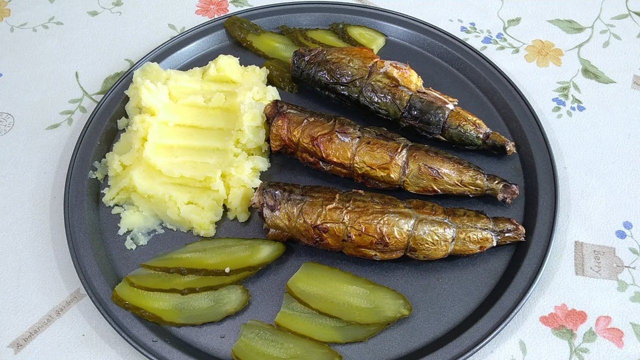 Вкусная скумбрия в электро шашлычнице. смотреть онлайн