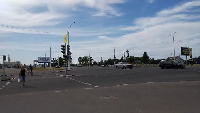 Витебск.Пешком по Московскому проспекту.Часть 1. От Билево-3 до Технологического университета. смотреть онлайн
