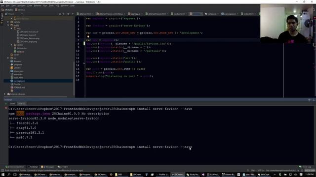FIXED Error Cannot find module serve favicon | Express Node Heroku смотреть онлайн