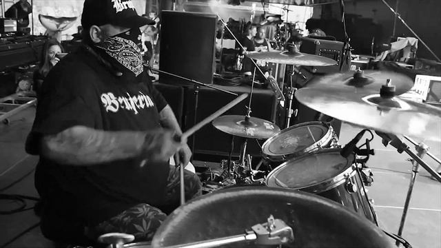 BRUJERIA@Satongo-Nicholas Barker-Live At Brutal Assault 2018 (Drum Cam)