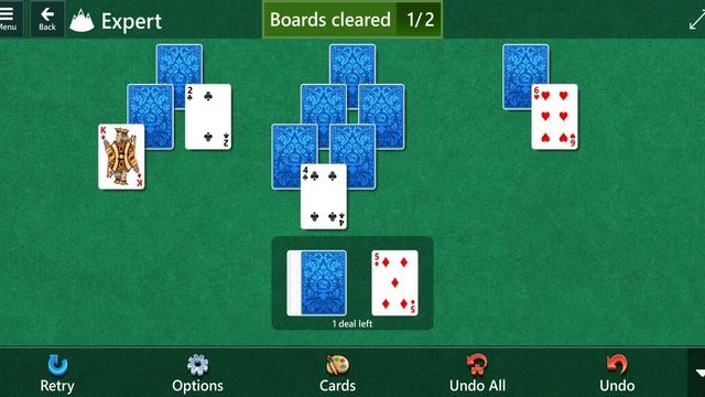 Microsoft Solitaire Collection: TriPeaks - Expert - February 16, 2023 смотреть онлайн