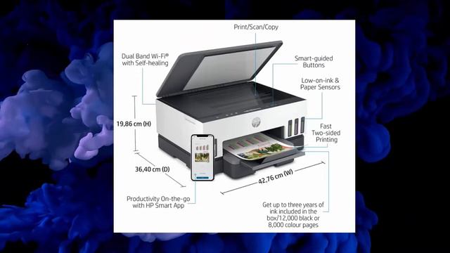 🔥🌟HP Smart Tank Plus 7005 AiO Stampante Multifunzione A4 con serbatoio di inchiostro ad alto volume смотреть онлайн