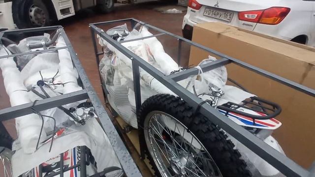 МОТОАЛЬФА. Отправили мотоциклы MoтoАльфа А-1 в  г. Георгиевск 